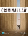 Cover: Criminal Law (Justice Series), Student Value Edition Plus Revel -- Access Card Package - Pearson