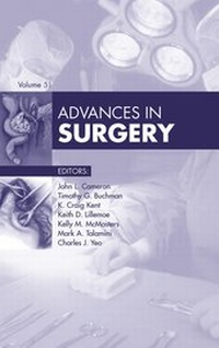 Enlarge image Cover: Advances in Surgery 2017 - Elsevier