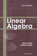 Cover: Linear Algebra - Birkhauser Boston Inc