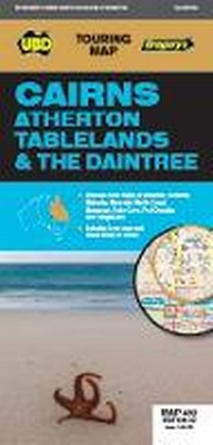 Abbildung von: Cairns, Atherton Tablelands & The Daintree Map 482 32nd ed - UBD Gregory's