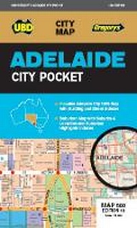 Abbildung von: Adelaide City Pocket Map 560 13th ed - UBD Gregory's