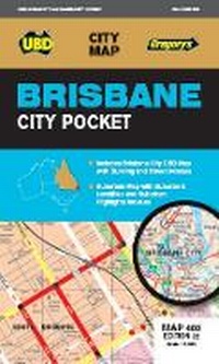 Abbildung von: Brisbane City Pocket Map 460 22nd - UBD Gregory's