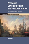 Cover: Economic Development in Early Modern France - Cambridge University Press
