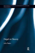 Cover: Hegel on Beauty - Routledge