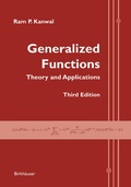 Cover: Generalized Functions - Birkhauser Boston Inc