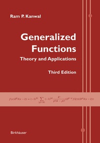 Abbildung von: Generalized Functions - Birkhauser Boston Inc
