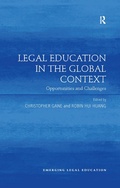 Cover: Legal Education in the Global Context - Routledge