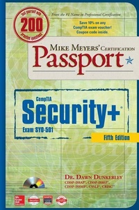 Abbildung von: Mike Meyers' CompTIA Security+ Certification Passport, Fifth Edition (Exam SY0-501) - McGraw-Hill Inc.,US