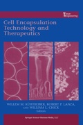Cover: Cell Encapsulation Technology and Therapeutics - Birkhauser Boston Inc