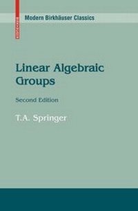 Abbildung von: Linear Algebraic Groups - Birkhauser Boston Inc