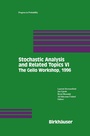 Cover: Stochastic Analysis and Related Topics VI - Springer-Verlag New York Inc.