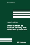 Cover: Introduction to Liaison Theory and Deficiency Modules - Springer-Verlag New York Inc.