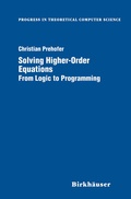 Cover: Solving Higher-Order Equations - Springer-Verlag New York Inc.