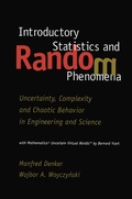 Cover: Introductory Statistics and Random Phenomena - Springer-Verlag New York Inc.