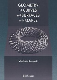 Enlarge image Cover: Geometry of Curves and Surfaces with MAPLE - Birkhauser Boston Inc