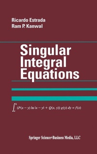 Enlarge image Cover: Singular Integral Equations - Birkhauser Boston Inc