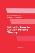 Cover: Introduction to Option Pricing Theory - Birkhauser Boston Inc