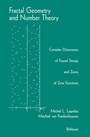 Cover: Fractal Geometry and Number Theory - Springer-Verlag New York Inc.