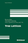 Cover: Tree Lattices - Springer-Verlag New York Inc.