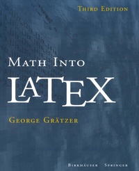 Abbildung von: Math into LaTeX - Birkhäuser