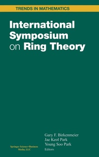 Abbildung von: International Symposium on Ring Theory - Birkhauser Boston