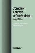 Cover: Complex Analysis in One Variable - Birkh&auml;user