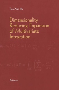 Enlarge image Cover: Dimensionality Reducing Expansion of Multivariate Integration - Springer-Verlag New York Inc.