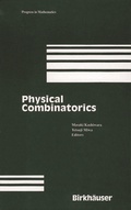 Cover: Physical Combinatorics - Springer-Verlag New York Inc.