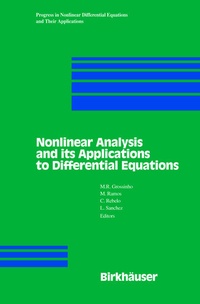 Enlarge image Cover: Nonlinear Analysis and its Applications to Differential Equations - Birkhauser Boston Inc