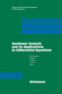 Abbildung von: Nonlinear Analysis and its Applications to Differential Equations - Birkhäuser