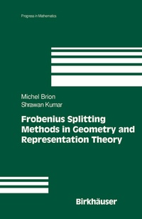 Enlarge image Cover: Frobenius Splitting Methods in Geometry and Representation Theory - Birkhäuser