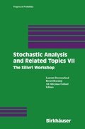 Cover: Stochastic Analysis and Related Topics VII - Birkhauser Boston Inc