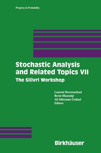 Enlarge image Cover: Stochastic Analysis and Related Topics VII - Birkhauser Boston Inc