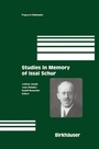 Cover: Studies in Memory of Issai Schur - Birkhauser Boston Inc