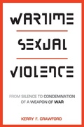 Cover: Wartime Sexual Violence - Georgetown University Press