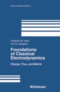 Cover: Foundations of Classical Electrodynamics - Birkh&auml;user
