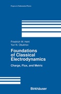 Cover: Foundations of Classical Electrodynamics - Springer-Verlag New York Inc.