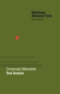 Cover: Real Analysis - Springer-Verlag New York Inc.