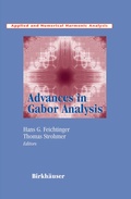 Cover: Advances in Gabor Analysis - Springer-Verlag New York Inc.