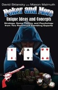 Cover: Poker and More: Unique Ideas and Concepts - Two Plus Two Pub.