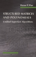 Cover: Structured Matrices and Polynomials - Springer-Verlag New York Inc.