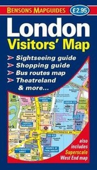 Abbildung von: London Visitors' Map - Bensons MapGuides