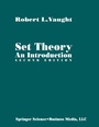 Cover: Set Theory: An Introduction - Birkhauser Boston