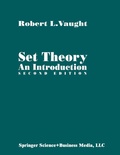 Cover: Set Theory: An Introduction - Birkhauser Boston