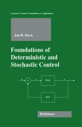Cover: Foundations of Deterministic and Stochastic Control - Birkhauser Boston Inc