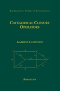 Cover: Categorical Closure Operators - Springer-Verlag New York Inc.