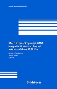 Enlarge image Cover: MathPhys Odyssey 2001 - Birkhauser Boston Inc