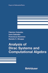 Abbildung von: Analysis of Dirac Systems and Computational Algebra - Birkhäuser