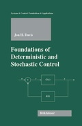 Cover: Foundations of Deterministic and Stochastic Control - Springer-Verlag New York Inc.