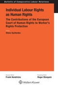 Cover: Individual Labour Rights as Human Rights - Kluwer Law International